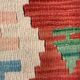 Grand kilim turc vintage 160x112 cm en laine kelim moyen 2519