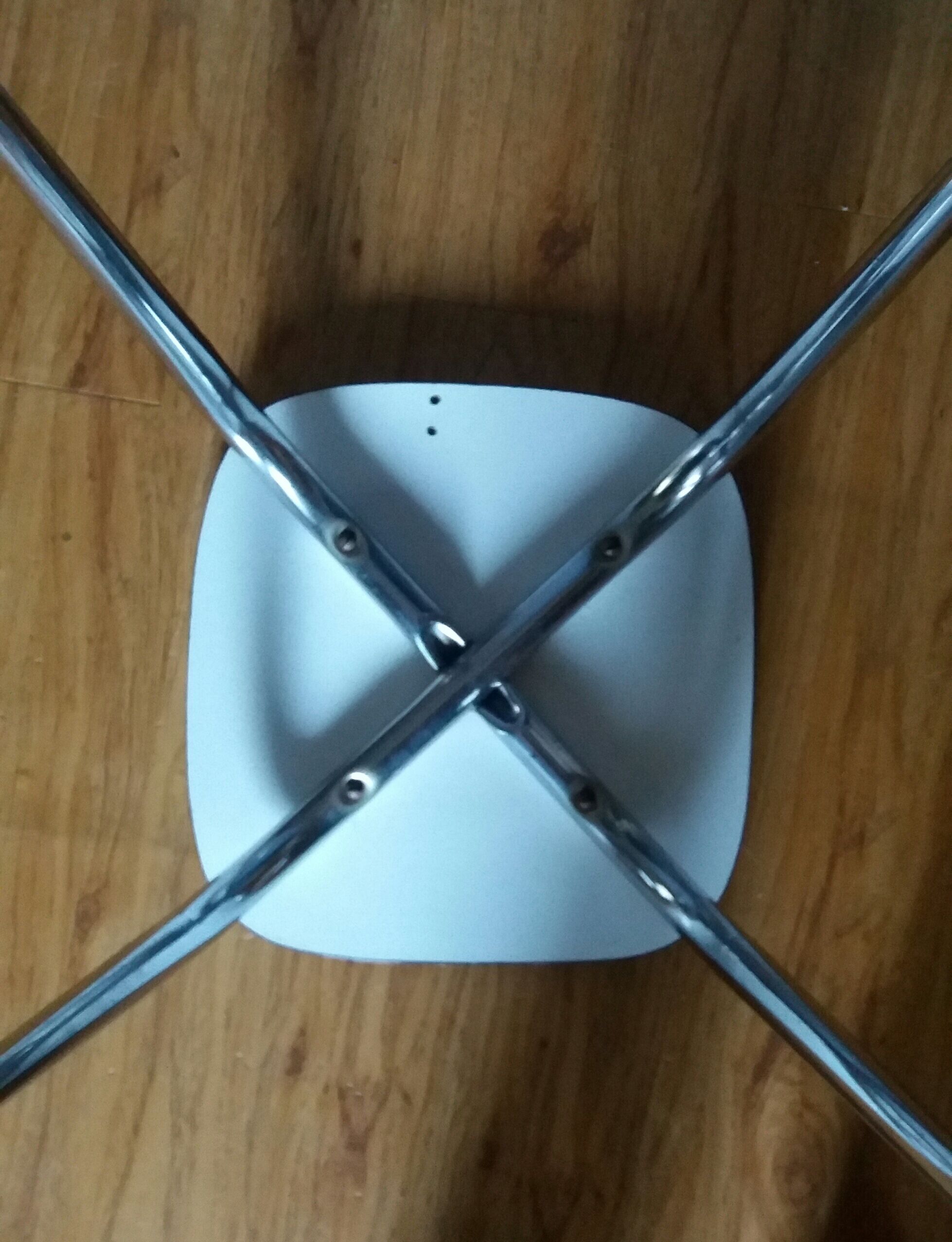 Stool formica feet compass