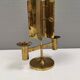 Danish double candle holder in solid brass 1960-70s.