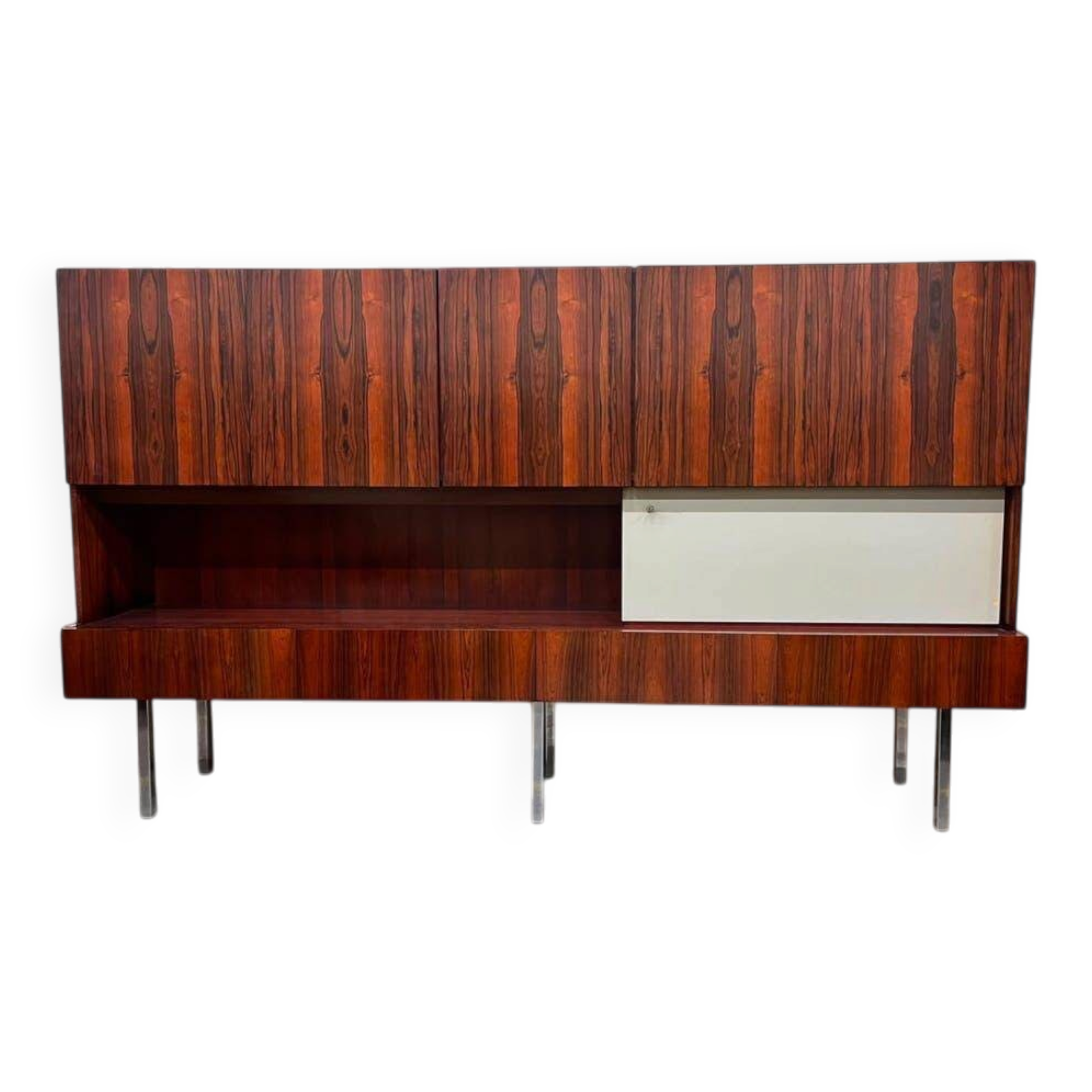 XL vintage rosewood wardrobe/wall unit/central piece