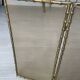 Fire protection chimney screen attributed to Baguès 1950