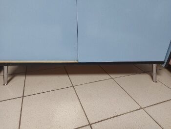 Kitchen buffet - 1960s - Blue Formica