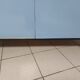 Buffet de cuisine années 1960 formica bleu