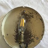 Pair of art deco ceiling lamps