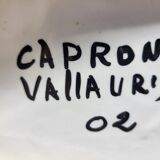 Colossal Roger Capron ceramic cup from the French Riviera, 1950s