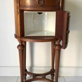 Louis XVI style round bedside table