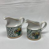 Lot 2 pots à lait villeroy & boch basket