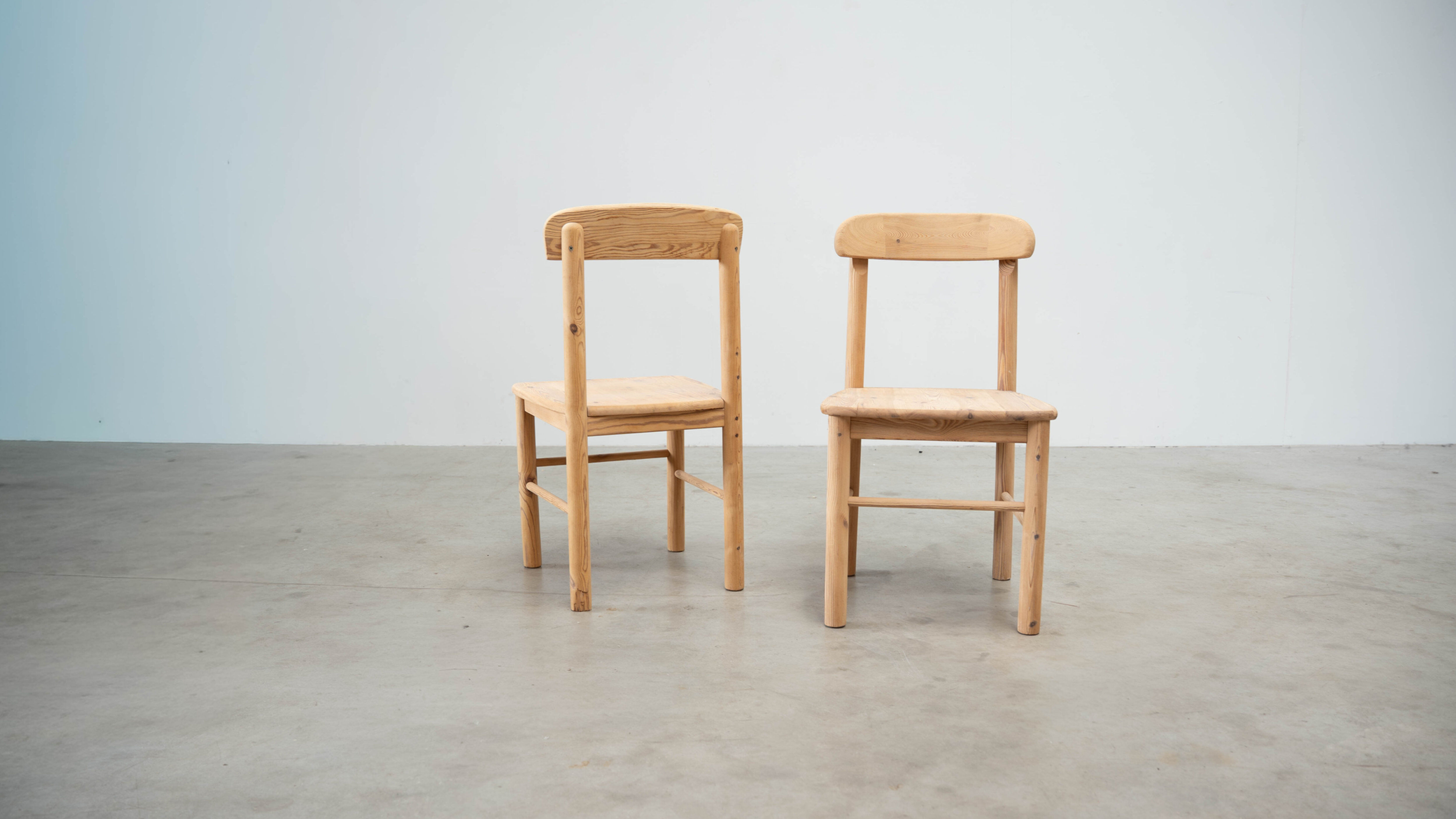 Set of six Scandinavian dining chairs by Rainer Daumiller