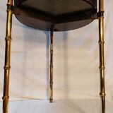 Vintage round tripod planter attributed to Jacques Adnet - 50s/60s