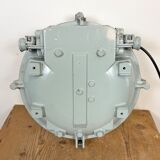 Grey Industrial Cast Aluminium Wall or Ceiling Light from Elektrosvit, 1970s