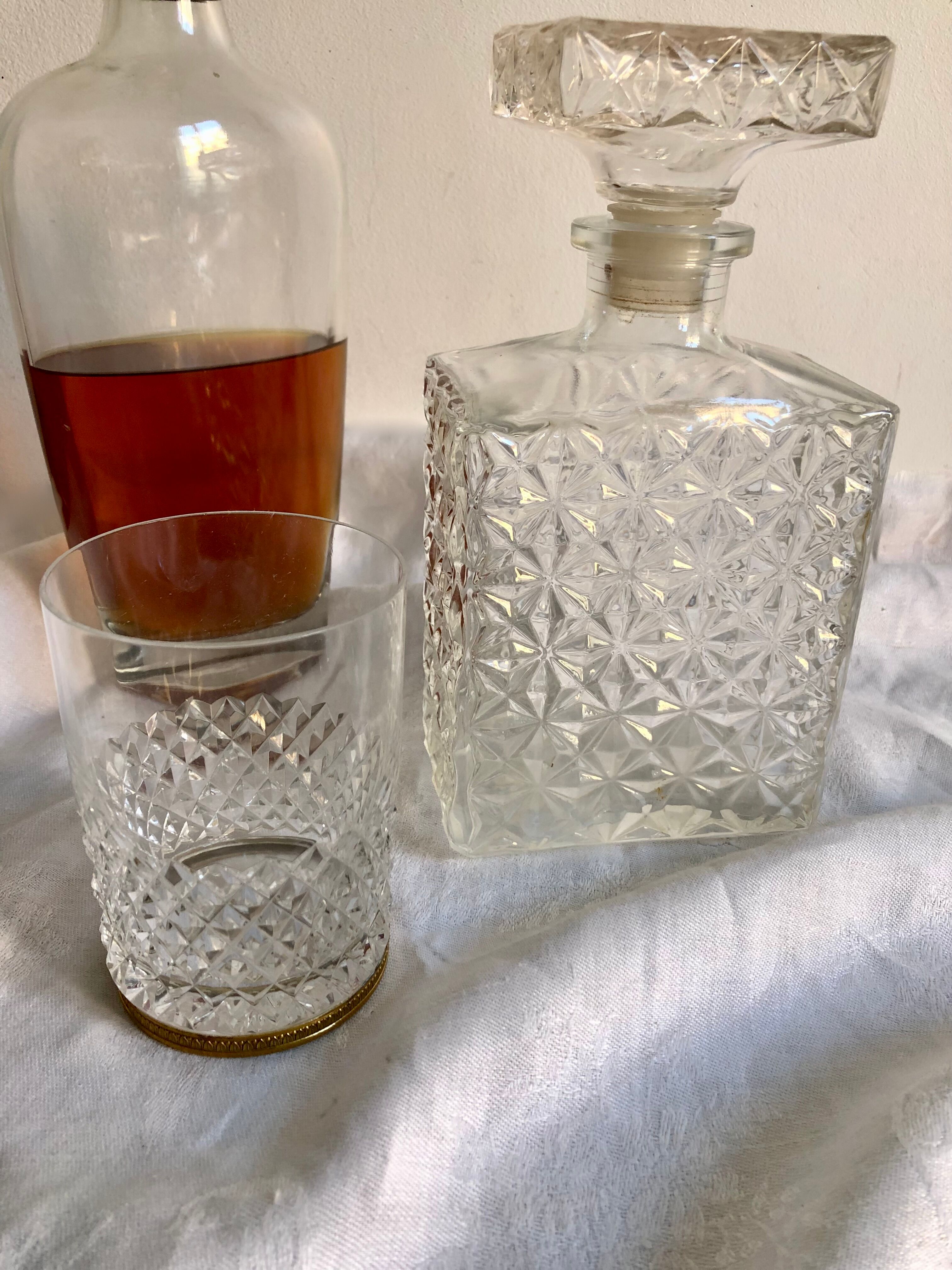 Carafe à whisky vintage années 70