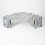 Grey marble coffee table, 1970s