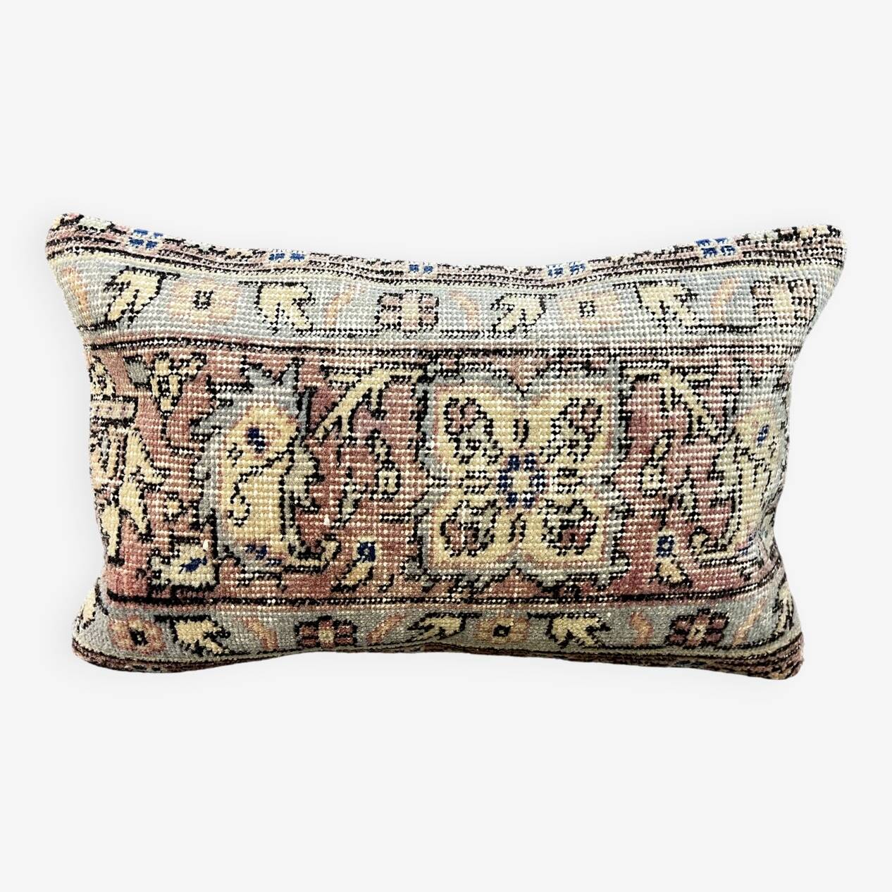 Housse de coussin en laine turque