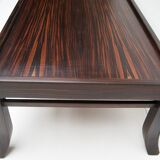Macassar ebony coffee table 1970
