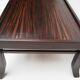 Table basse ébène de Macassar 1970