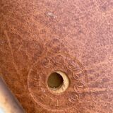 Two Tublac chairs in Skaï and chrome