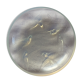 Cup signed Crystal Sabino, France, decor birds.