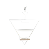 Suspension Artemide en triangle inversé de Mario Botta