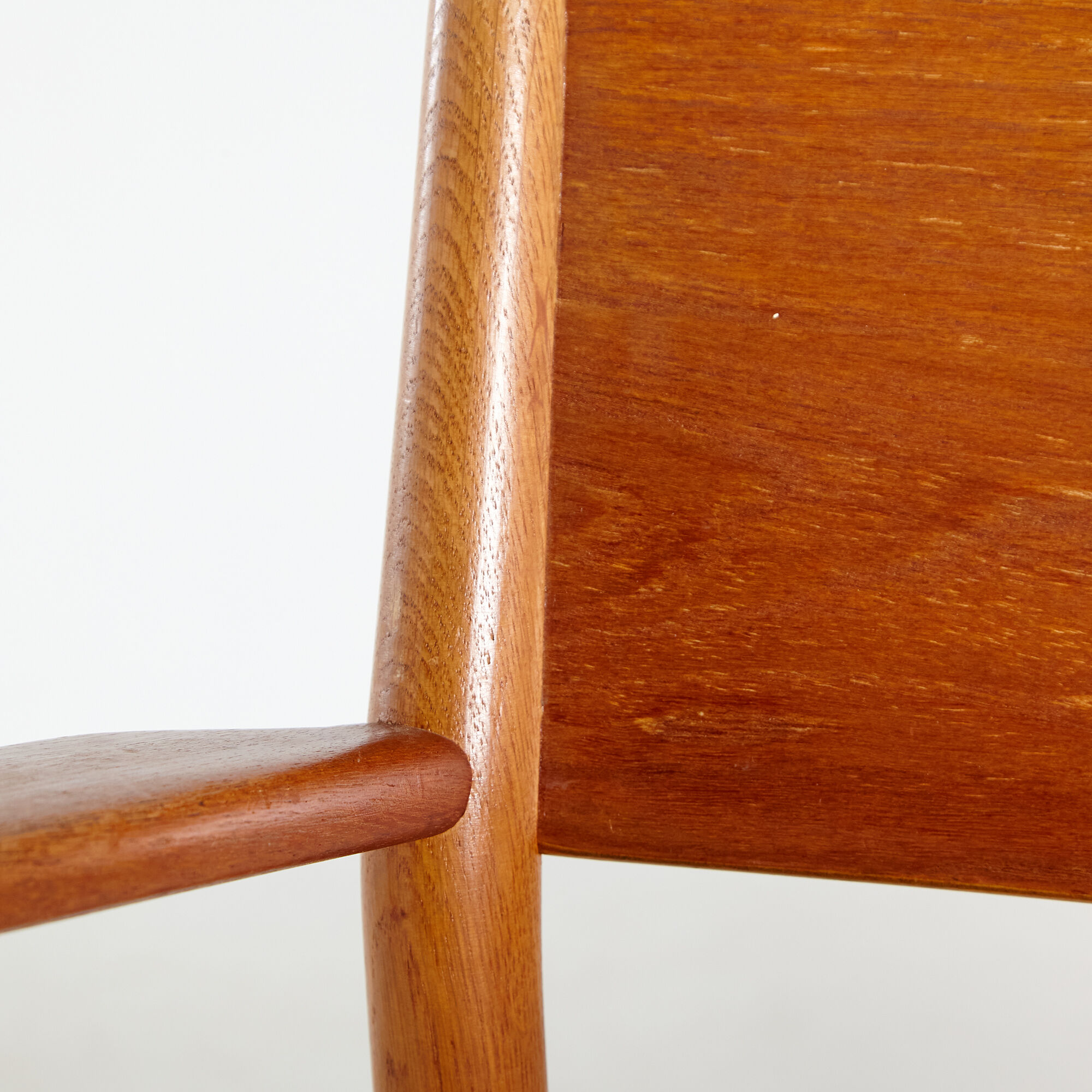 Model 147 teak armchair by børge mogensen for søborg møbelfabrik