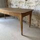 Antique wooden table with tapered legs – 200 cm