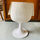 White tulip armchair