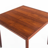 Teak dining table with Scandinavian-style extensions - France, 1960