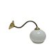 Vintage Art Deco wall lamp, Poland, 1950s
