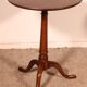 Small tripod table known as a tea table in mahogany - 18th century.