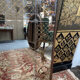 Brasserie mirror art nouveau style eglomised glass