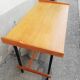 Bureau vintage métal et caisson bois