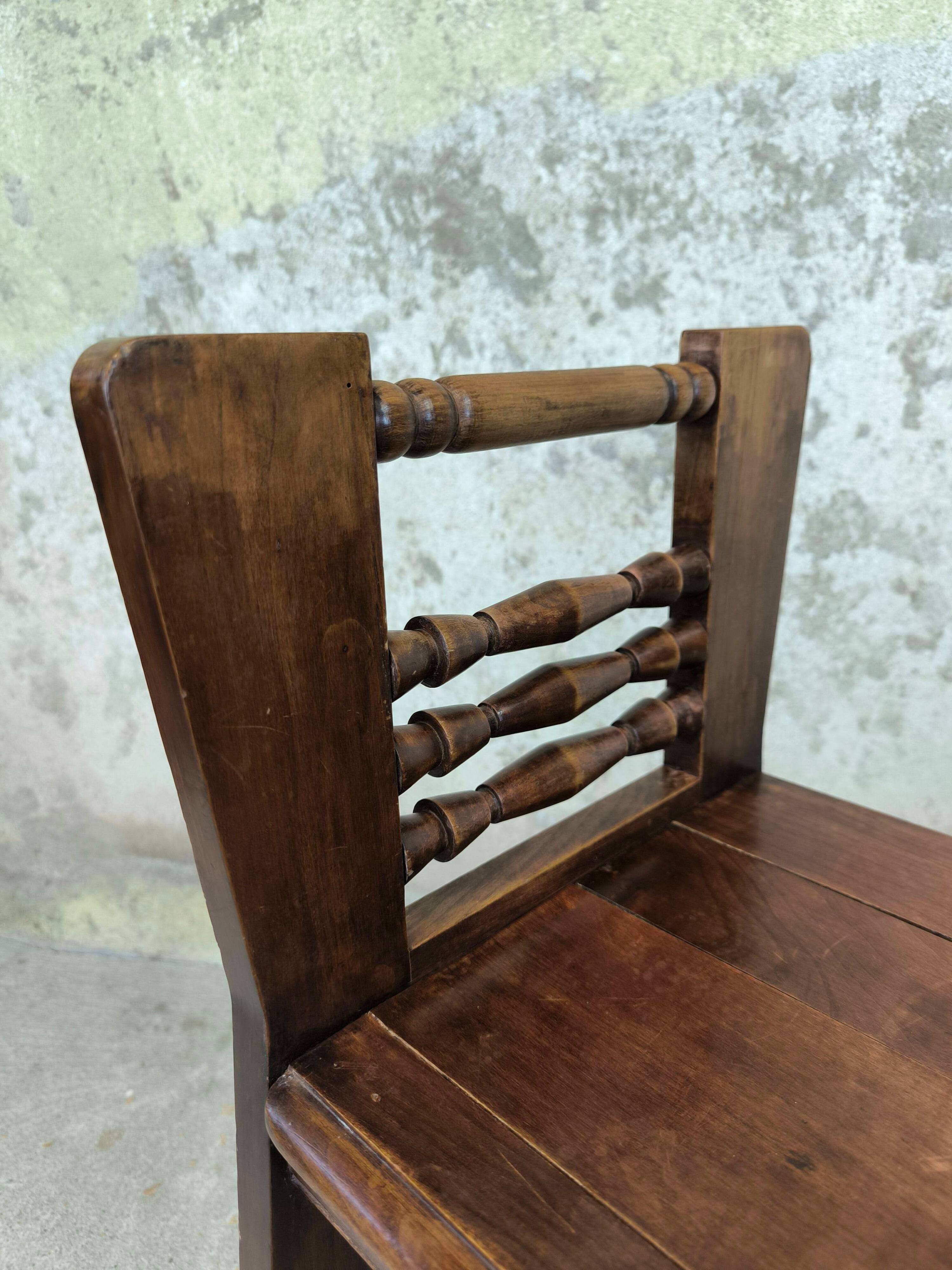 Vintage wooden stool