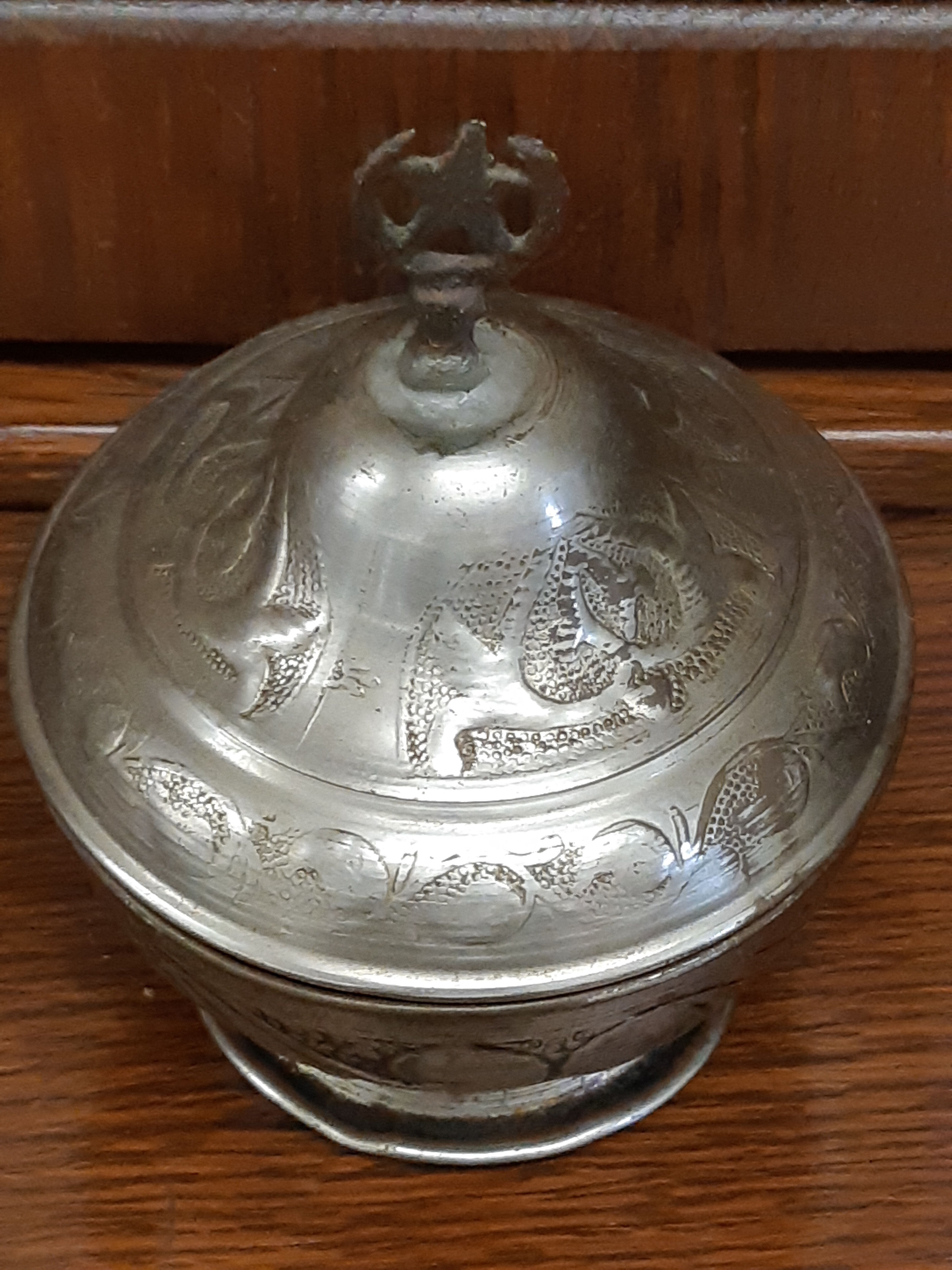 Artisanal Russian ciborium around 1922 (birth of the USSR)