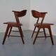 Teak dining chairs in teak by Korup Stolefabrik, Denmark, 1960s, set of 2.