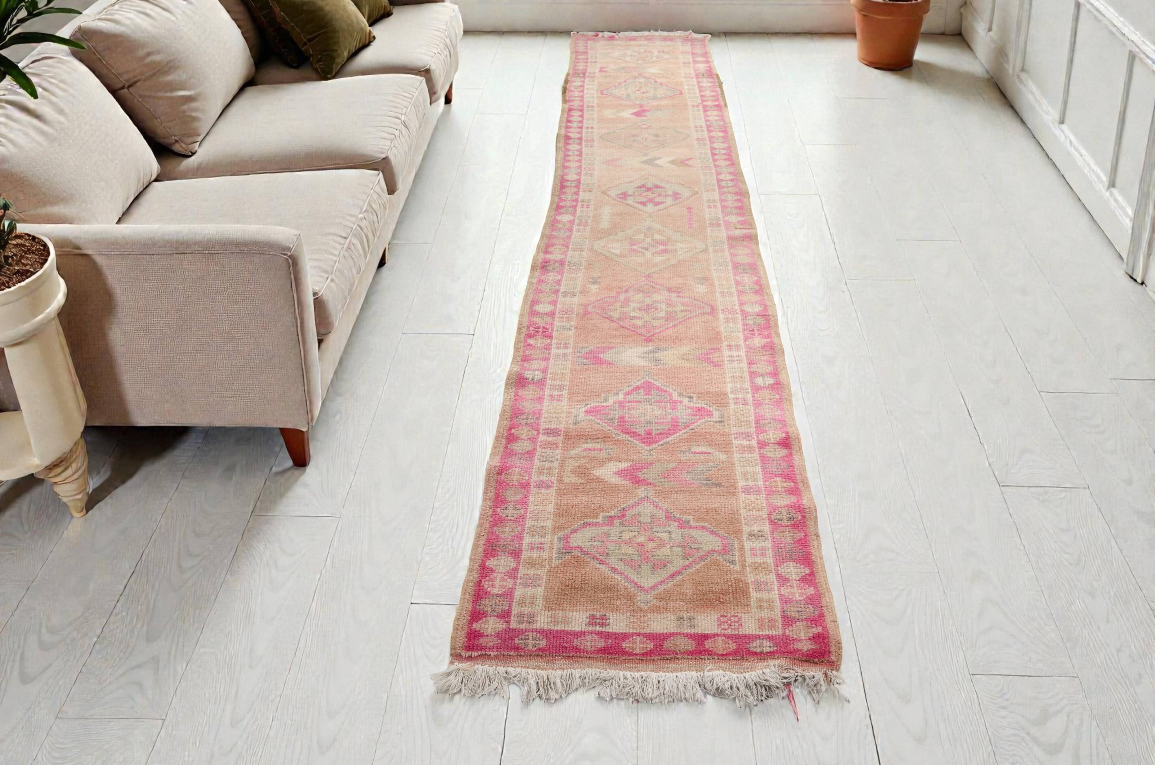 Anatolian Antique Hallway Runner Rug