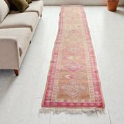 Tapis de couloir antique anatolien