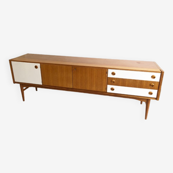 Enfilade scandinave vintage  en teck, 1970