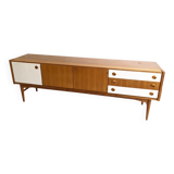 Vintage Scandinavian teak row, 1970