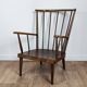 Baumann 60' fan armchair