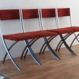 Suite of four chairs from the 80s