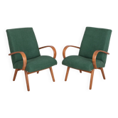 Model 53 Armchairs by Jaroslav Smidek for TON, 1960s, Set of 2
