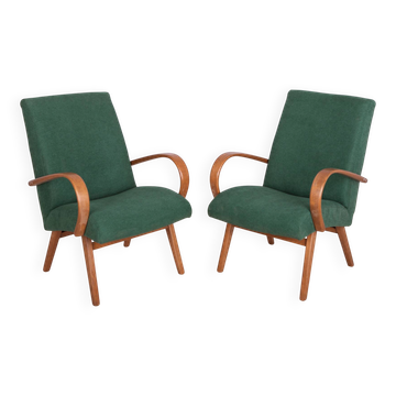 Model 53 Armchairs by Jaroslav Smidek for TON, 1960s, Set of 2