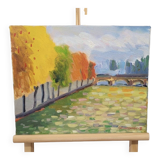 Oil on canvas Rahim Najfar (1945)