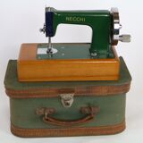 Vintage travel sewing machine Necchi