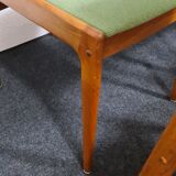 Set of four vintage Danish design dinning chairs by M mobil