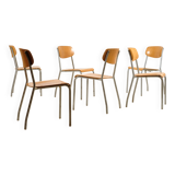 6 chairs by Gustav Hassenpflug 1960
