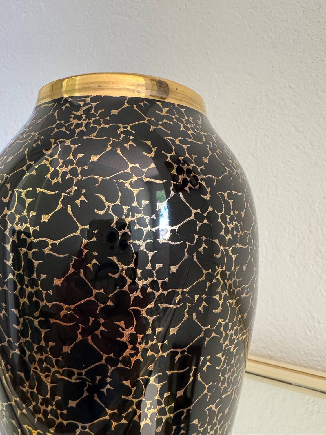 Vase porcelaine polonaise années 70