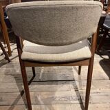 Model 42 teak dining chairs by Kai Kristiansen for Schou Andersen