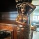 Large Renaissance Style Library Solid Oak 19th Century