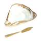 Ceramic "oyster" butter, 1960s