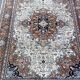 Oriental carpet Punjab India. Handmade: 1.26 X 1.64 m